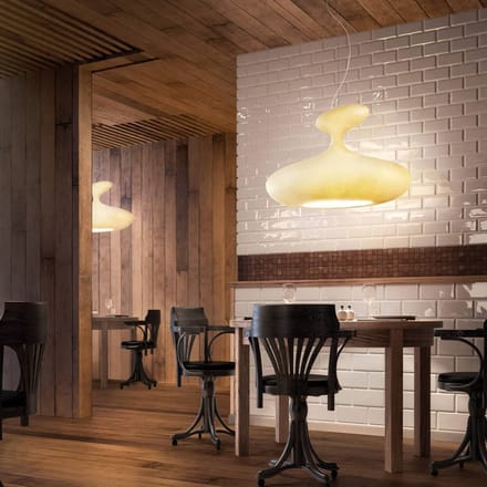kdln hanglamp E.T.A. Sat, wit, 80 x 60 cm
