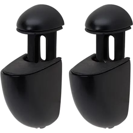 Duraline Plankdrager Clip Select Mini S/2 Mat Zwart