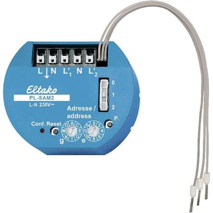 Eltako PL-SAM2 Jaloezieactor Schaduwelement Inbouw (in muur) Schakelvermogen (max.) 650 W