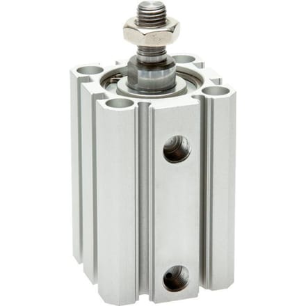 ISO 21287 Compacte Dubbelwerkende Cilinder 100-30mm - Magnetisch - Mannelijke Stang