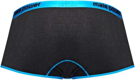 Male Power Uplift Mini Short - L black Large