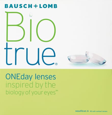 Biotrue ONEday (90 lenzen) Sterkte: -1.25, BC: 8.60, DIA: 14.20