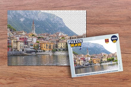 Puzzel Varenna - Comomeer - Kleuren - Legpuzzel - Puzzel 1000 stukjes volwassenen