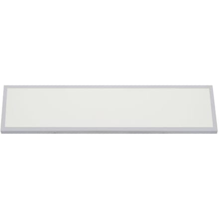 Opbouw LED plafondlamp rechthoek wit 36W (Vgl. 288W) 3000K Dim. 300x1200x40mm wit