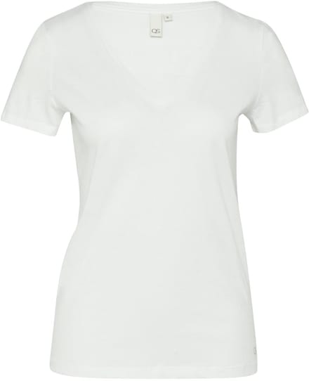 Q/S designed by - T-shirt - Maat L - Vrouwen - Rood - katoen