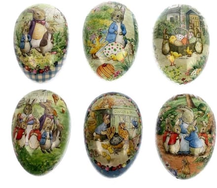 Ei karton Beatrix Potter, 6 ass. 15cm
