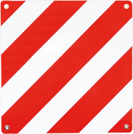 Gevarenplaat Aluminium