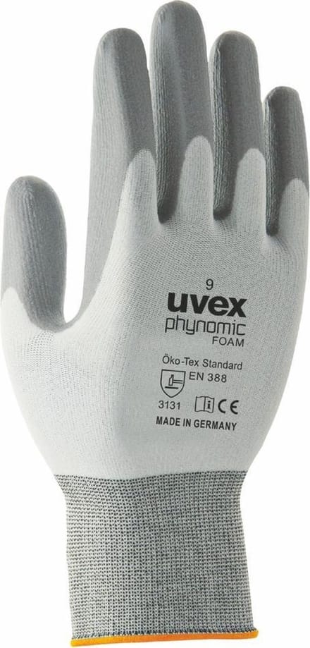 Uvex Phynomic Foam Handschoen maat 9 (L)
