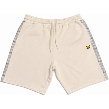 Korte Broek Lyle &amp; Scott Check Panelled Sweat Shorts Cove
