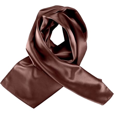 Kariban Satijnen sjaal K861 - Chocolate - One size