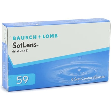 -4.00 - SofLens® 59 - 6 pack - Maandlenzen - BC 8.60 - Contactlenzen