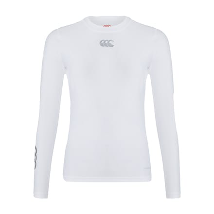 Canterbury Dames/Dames Thermoreg Base Layer Top met lange mouwen (Wit)