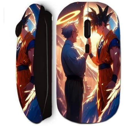 Souris sans fil - Maniacase - Akira Toriyama - Son Goku - Noir - Nano récepteur USB
