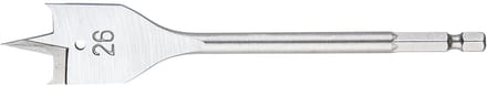 Graphite - Boor - 26mm - Snelwissel Hex Schacht - Voor Hout