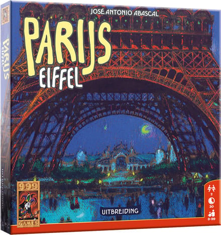 999 Games - Parijs - Uitbreiding Eiffel - Bordspel