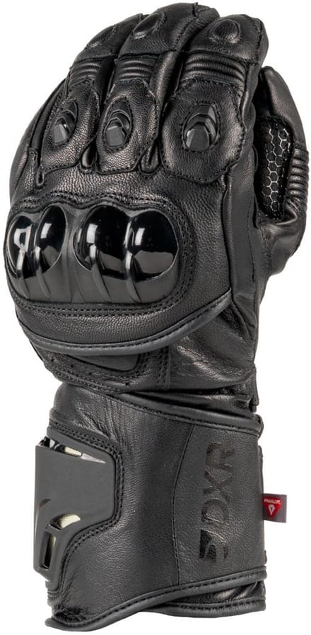 DXR Motorhandschoenen - Borgatti Warm - Zwart - S