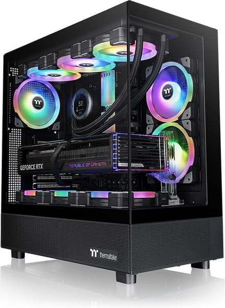 Thermaltake View 270 TG ARGB - Case - Tower - Zwart