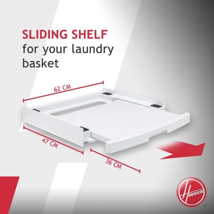 Ruimtebesparende stapelset voor wasmachines en drogers - geschikt voor 47-62 cm diepte