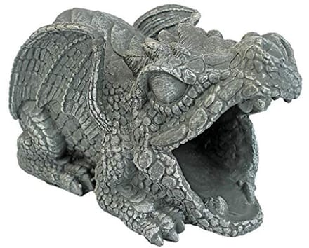 Gothic Dragon Downspout Guardian Statue - 23 cm