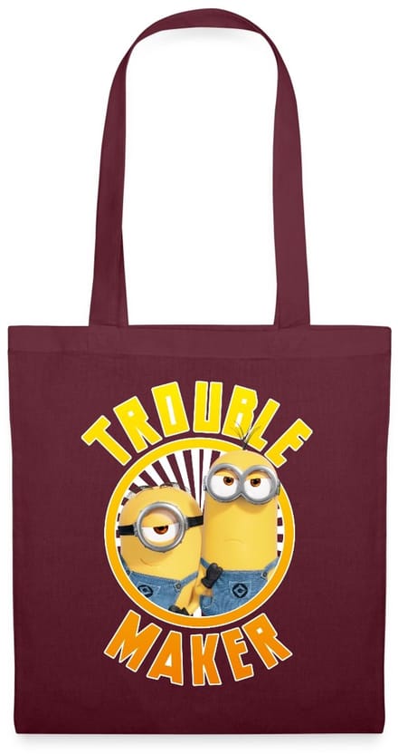 Minions Twee Minions Trouble Maker Tas Van Stof Schoudertas