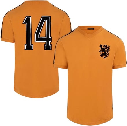 Cruyff - Holland Retro Shirt WK 1974 + Nummer 14