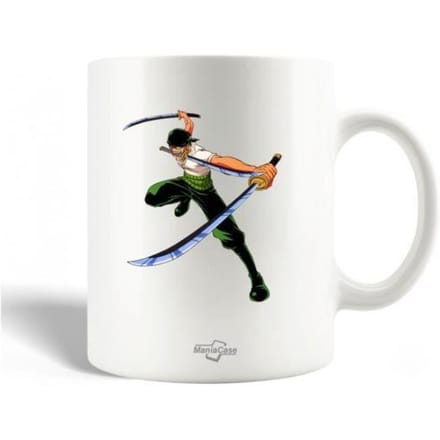 Mug en Céramique Zoro One Piece Anime Poster Affiche