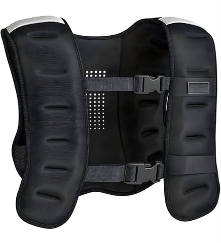QIN® Gewichtsvest - Gewichtsvesten - Weight Vest - Zwart - 43cm x 33cm x 1cm