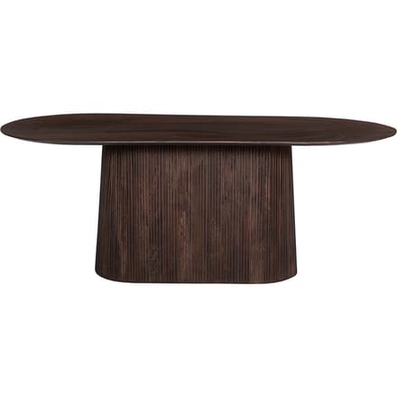 Stozy Eettafel 200 cm Ryker Donker Bruin