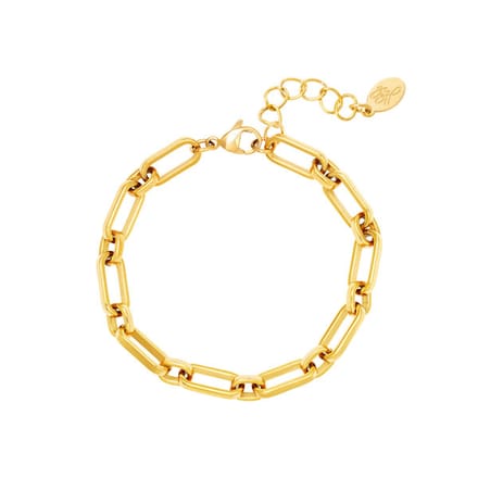Bijoutheek Armband (sieraad) Schakels Goud