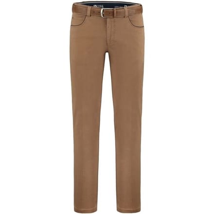Com4 Broek Swing Front Cotton Camel / male