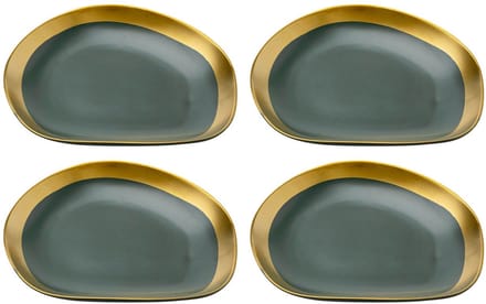 Borden Vibrations Ø27cm groen (4/set) Kare Design