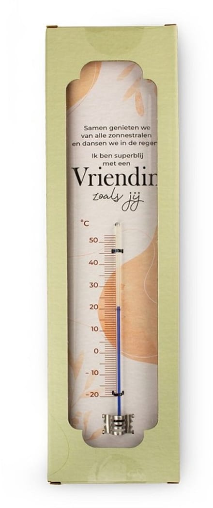 Thermometer - Vriendin - Binnen en buiten