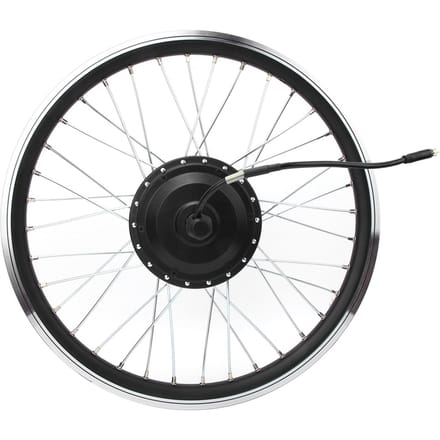 Kit de conversion Vélo Électrique 24V 250W avec Affichage LCD3 24 KT Étanche pour Roue(pour transmission avant ) black
