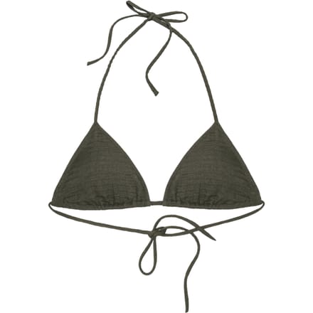 Mikuta The Green Triangle Bikini Top Green Größe: XS | Bikinis Outlet | Damen | Grün