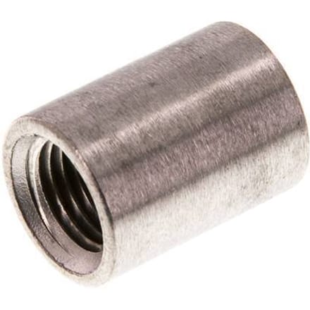 1/4'' NPT RVS Ronde Sok 16 Bar [2 Stuks]