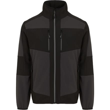 Regatta E-Volve 2-laags Soft Shell-jack voor volwassenen (As/Zwart)