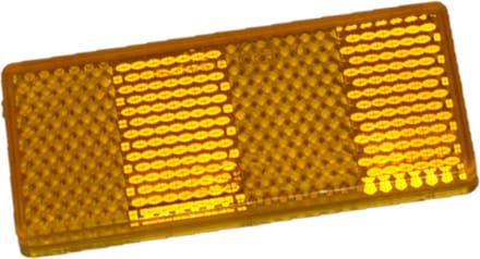 Reflector oranje 69x32mm zelfklevend