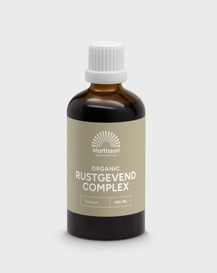 Mattisson - Biologisch Rustgevend complex tinctuur - 100 ml