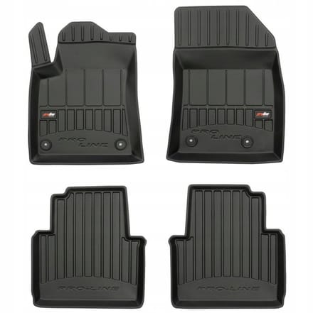 FROGUM 3D – Automatten Set voor CITROEN C3 Aircross 2017- – TPE, Geurloos, 6cm Randen