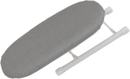 Mini Strijkplank - Tafel Strijkplank - Snel Kreukels Verwijderen - Opvouwbaar Compact - 26x11x3 cm - Grijs