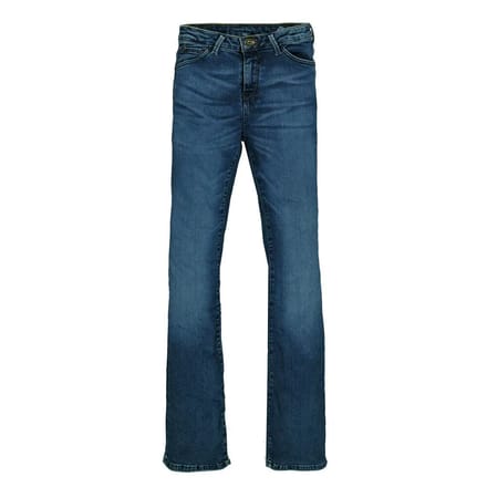 Celia 245 Superslim Flared Jeans - Dark Used Blue