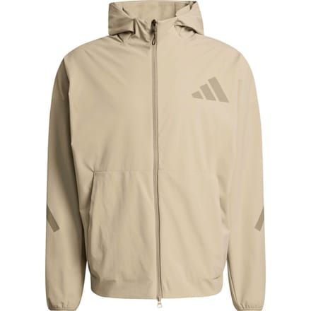 trainingsjack met capuchon en logoprint
