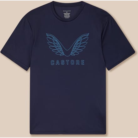 Heren Adapt Grafisch T-shirt - Marineblauw
