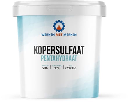 Kopersulfaat Pentahydraat - Blauwe kristallen - 5 KG