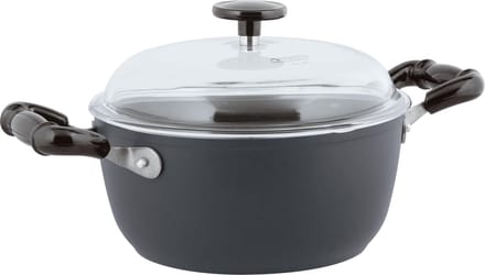 Sambonet Vintage Kookpan - Incl. Deksel - Aluminium - Ø20cm - Grijs