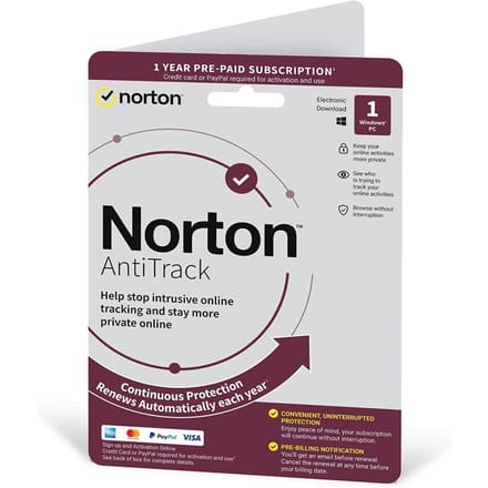 Norton AntiTrack | 1 apparaat | 1 jaar