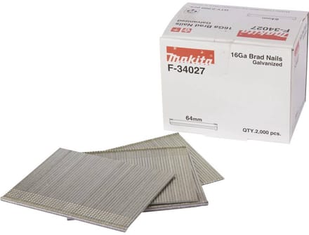 Makita F-34027 Brads Afmeting, lengte 64 mm 1 stuk(s)