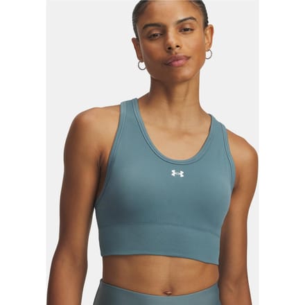 Under Armour Vanish Seamless Mid Sport-bh Dames Blauw K587