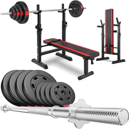 MKSS® Bench Fitness - Bench Press - Halterbank - 120x60x100cm