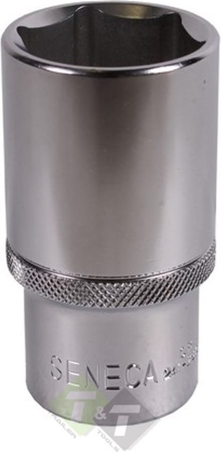 zeskantdop lang 18 mm - 1/2 duims aansluiting - verlengde dop - verleng dop - diepe dop - seneca